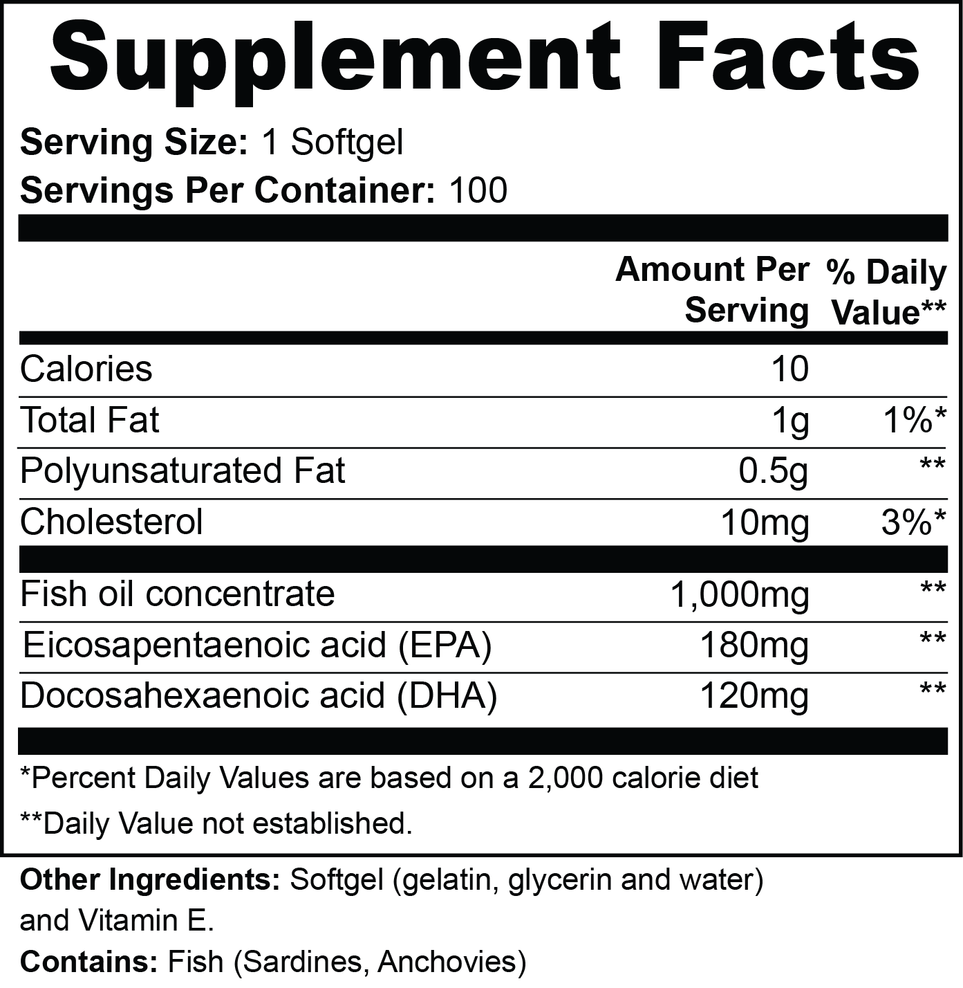 Synerjis: Omega-3 with EPA + DHA
