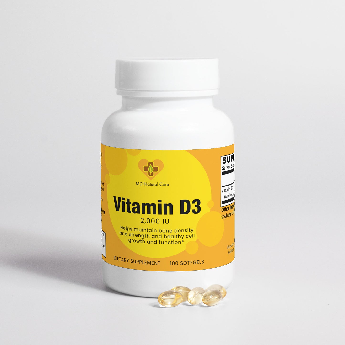 Vitamin D3 2,000 IU